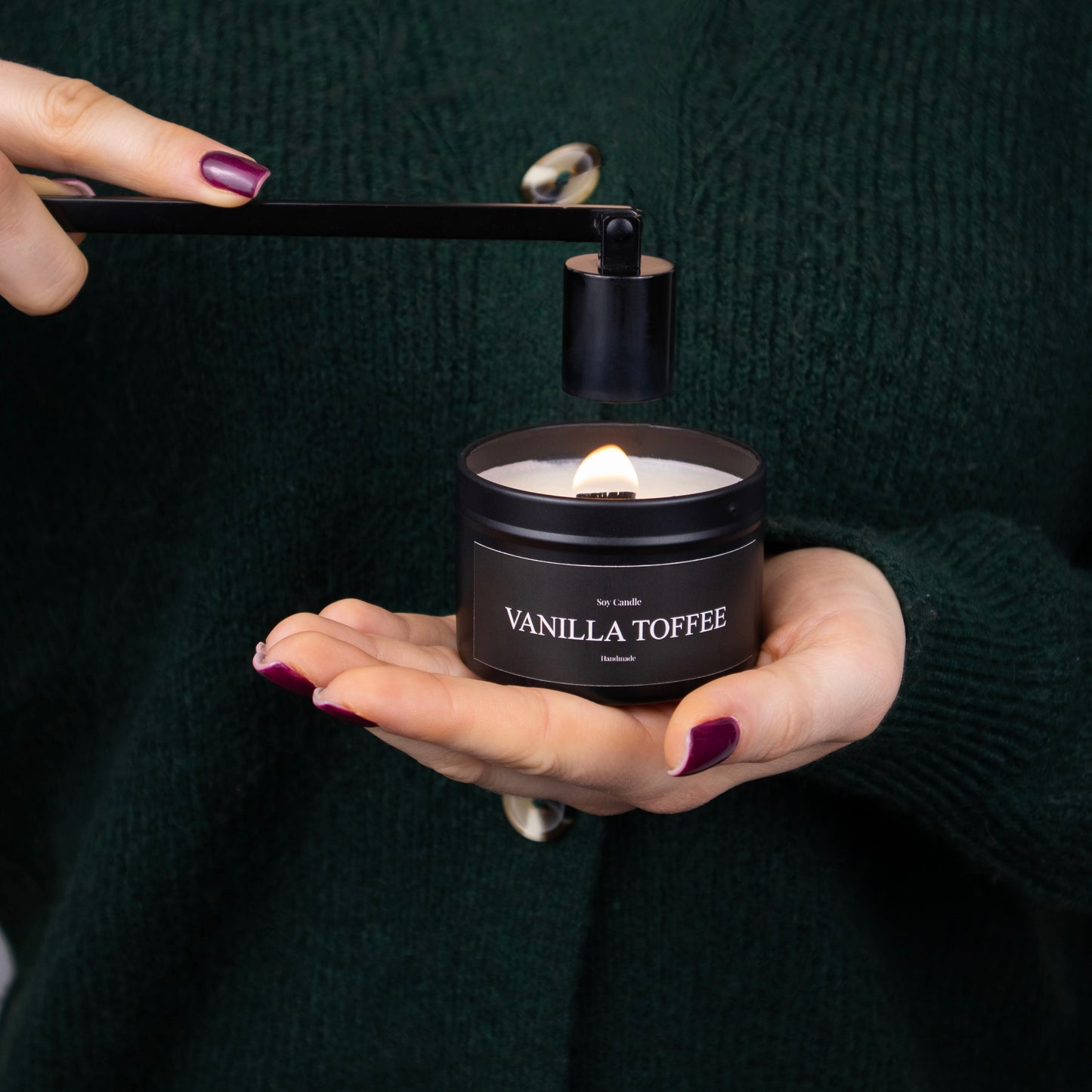 Kerzenzubehör "Black Elegance"